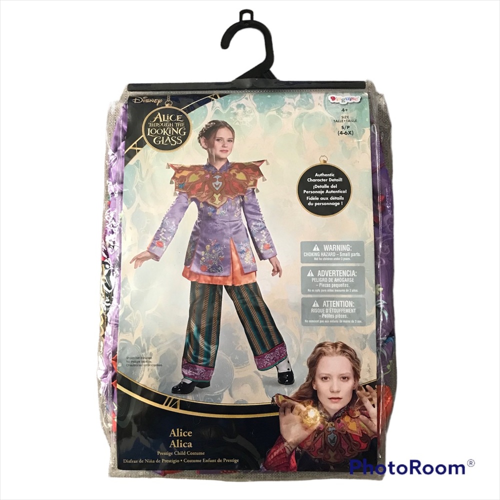 Alice Through the Looking Glass Children’s Costume Halloween Costume Size Small